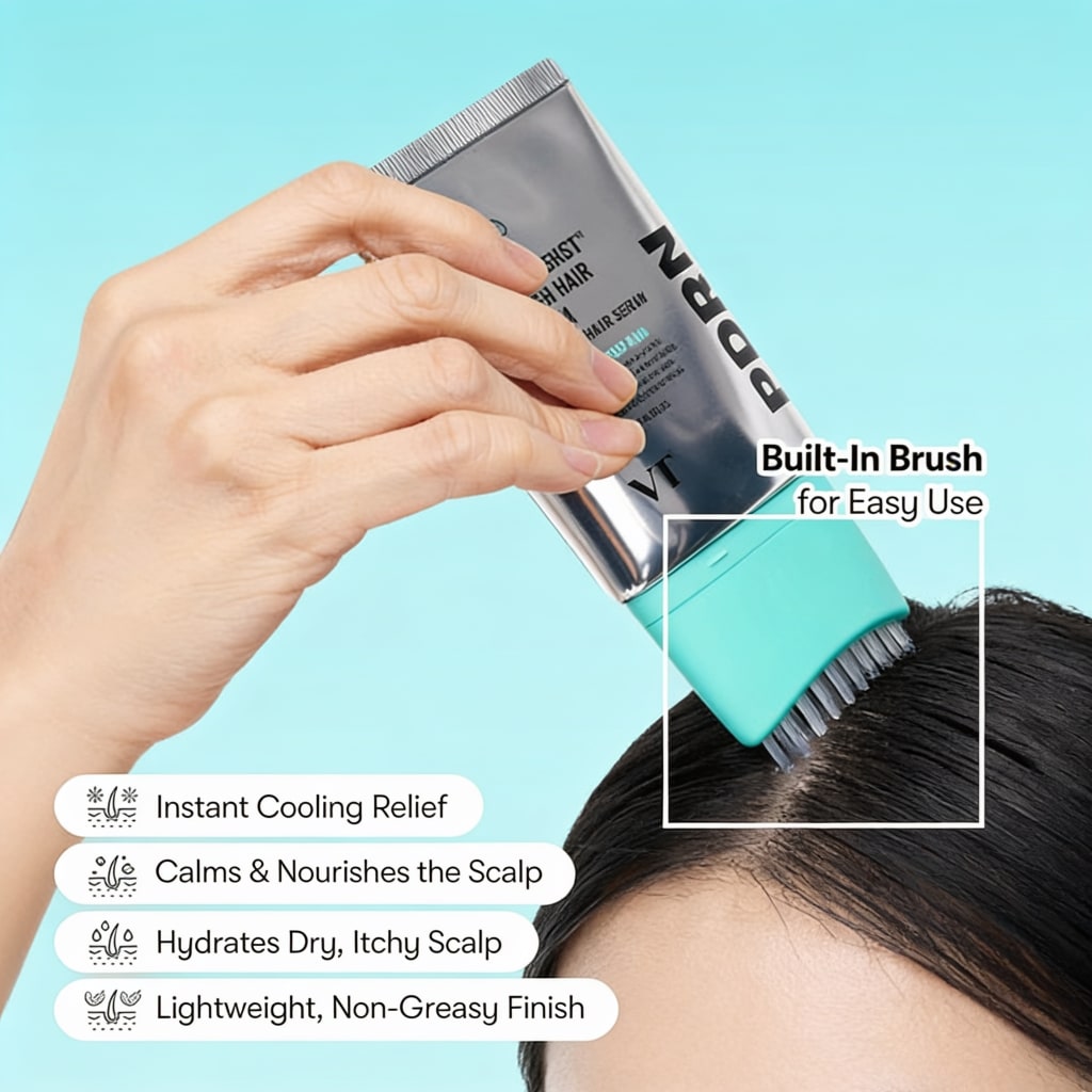 PDRN Reedle Shot Brush Hair Serum