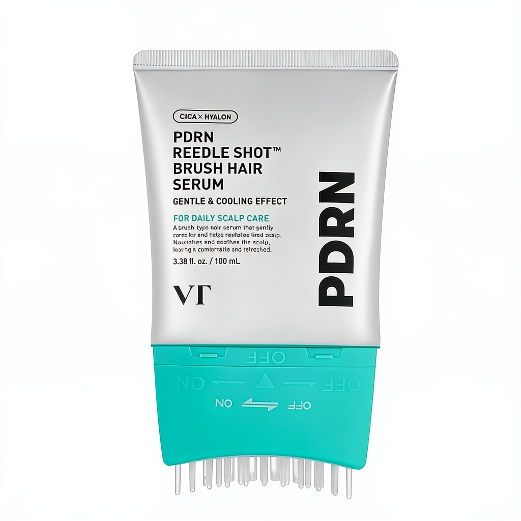 PDRN Reedle Shot Brush Hair Serum